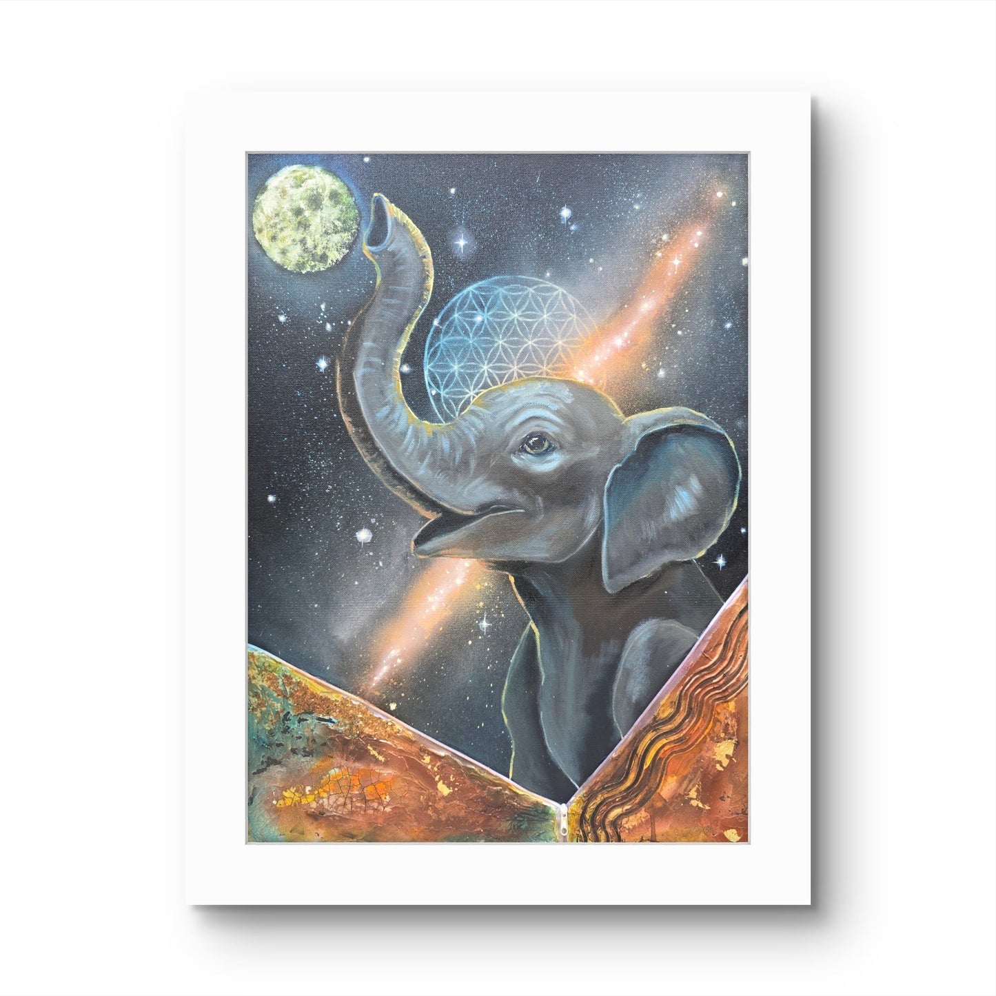 Animarii: Unzipped No.2 — The Elephant · Fine Art Print - Rebecca Papillon