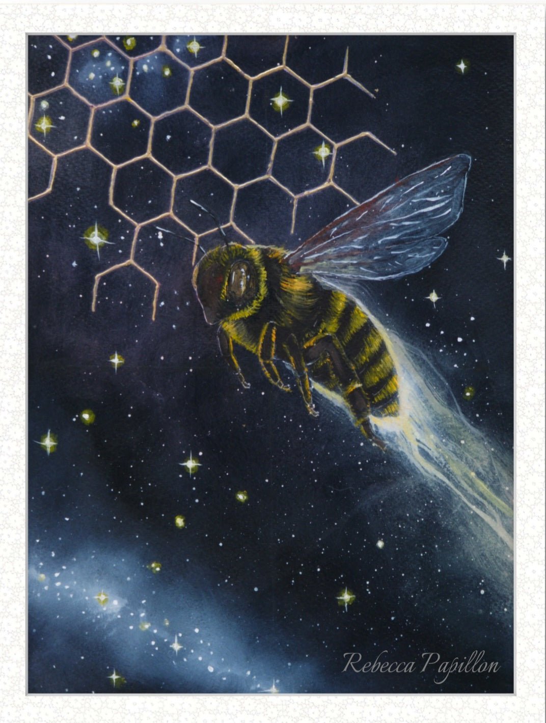 Animarii no.1: Bee - The Keeper of the Hive Mind · Fine Art Print - Rebecca Papillon