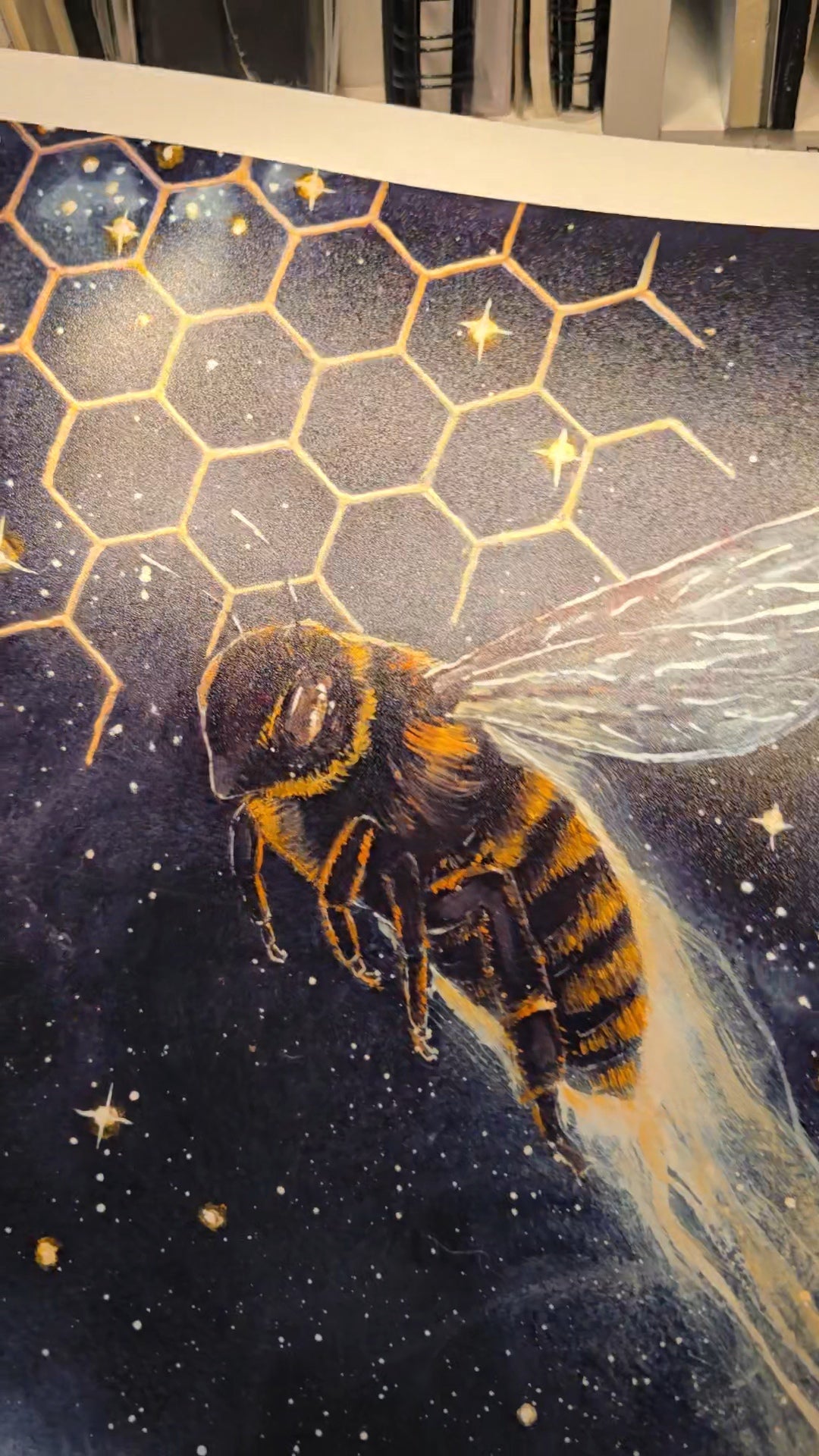Animarii no.1: Bee - The Keeper of the Hive Mind · Fine Art Print - Rebecca Papillon