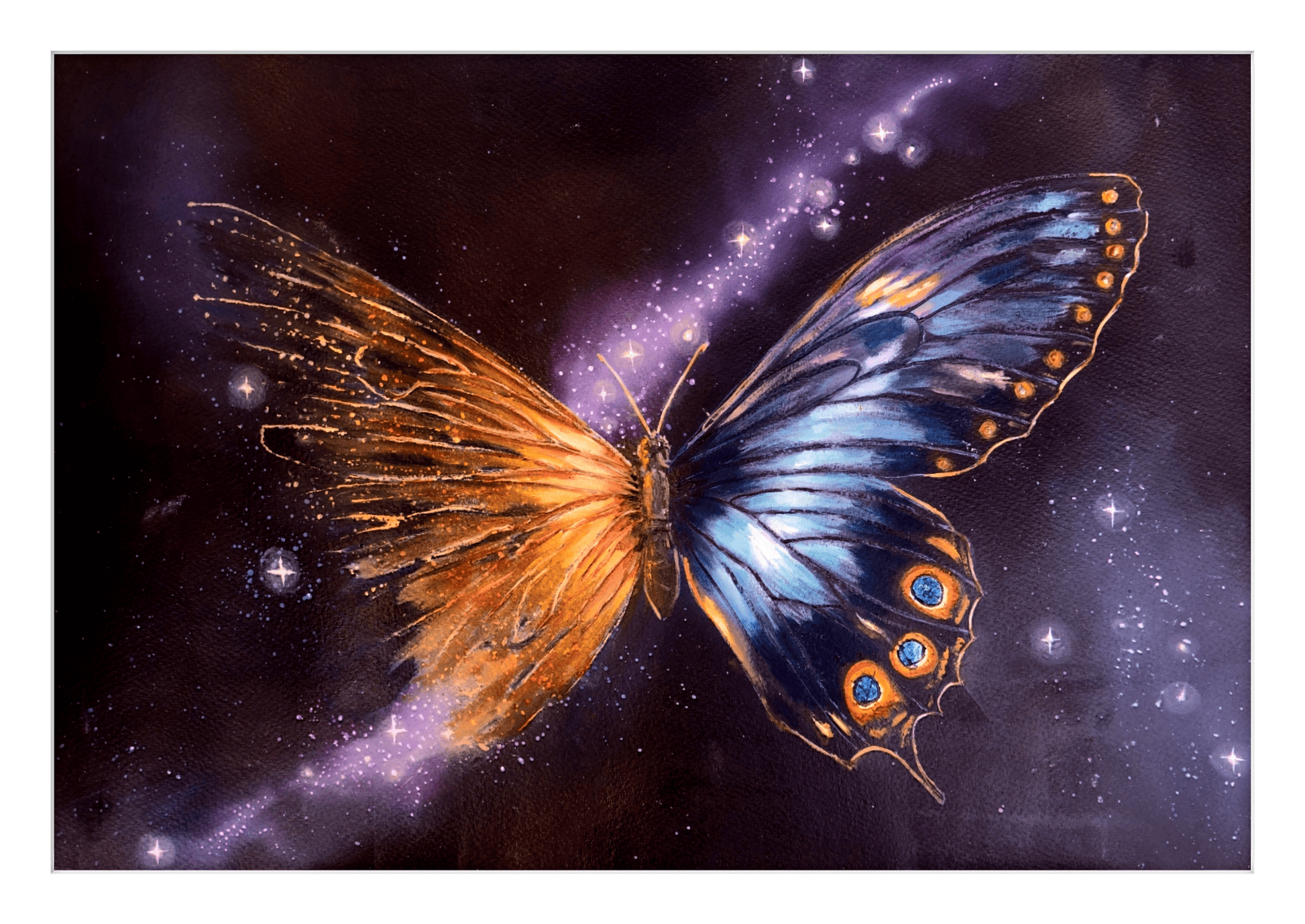 Animarii No.11: Butterfly — The One Who Forgot Who She Was in Order to Become · Fine Art Print - Rebecca Papillon