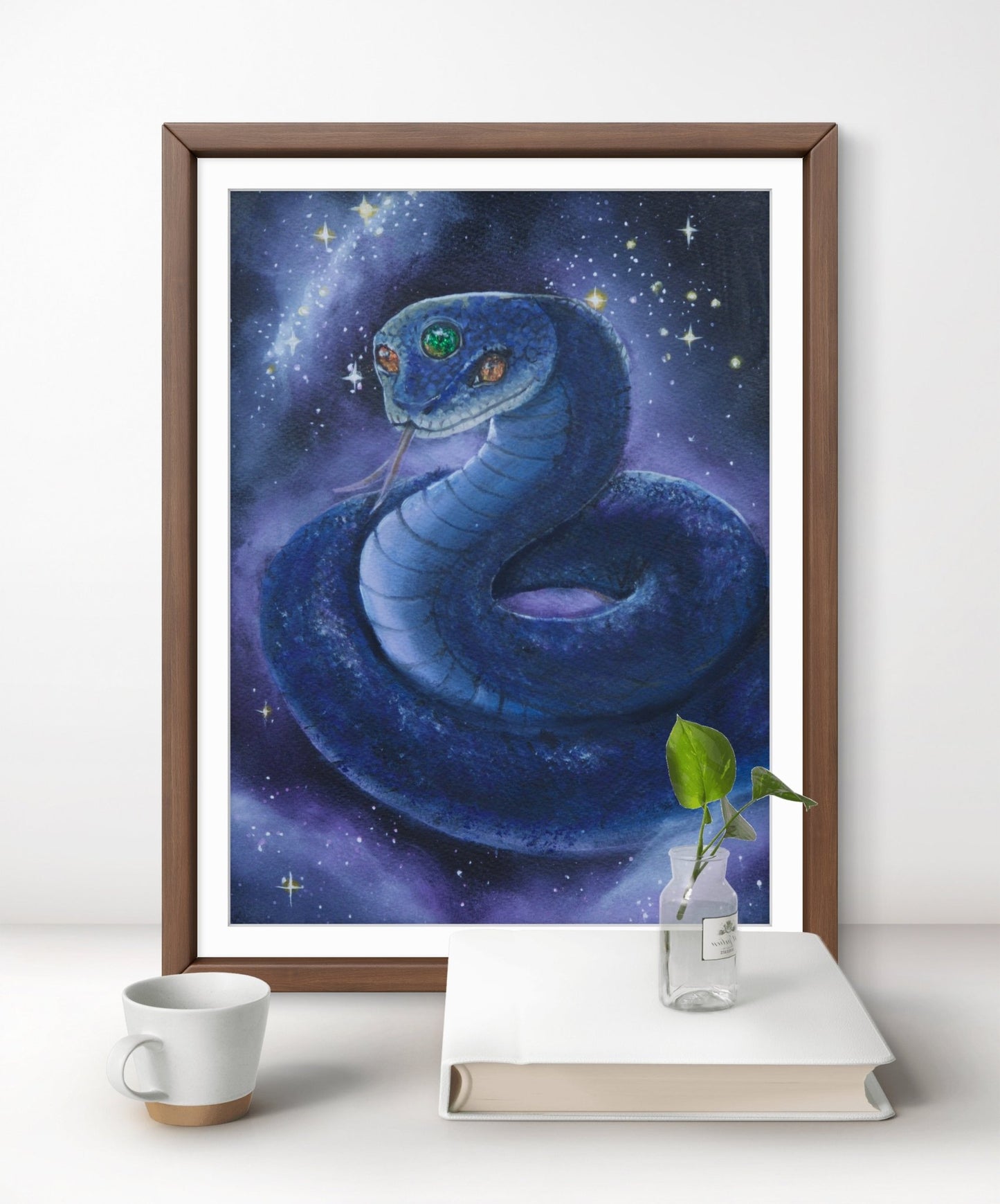 Animarii no.4: Snake - The Shedder of Old Skins · Fine Art Print - Rebecca Papillon
