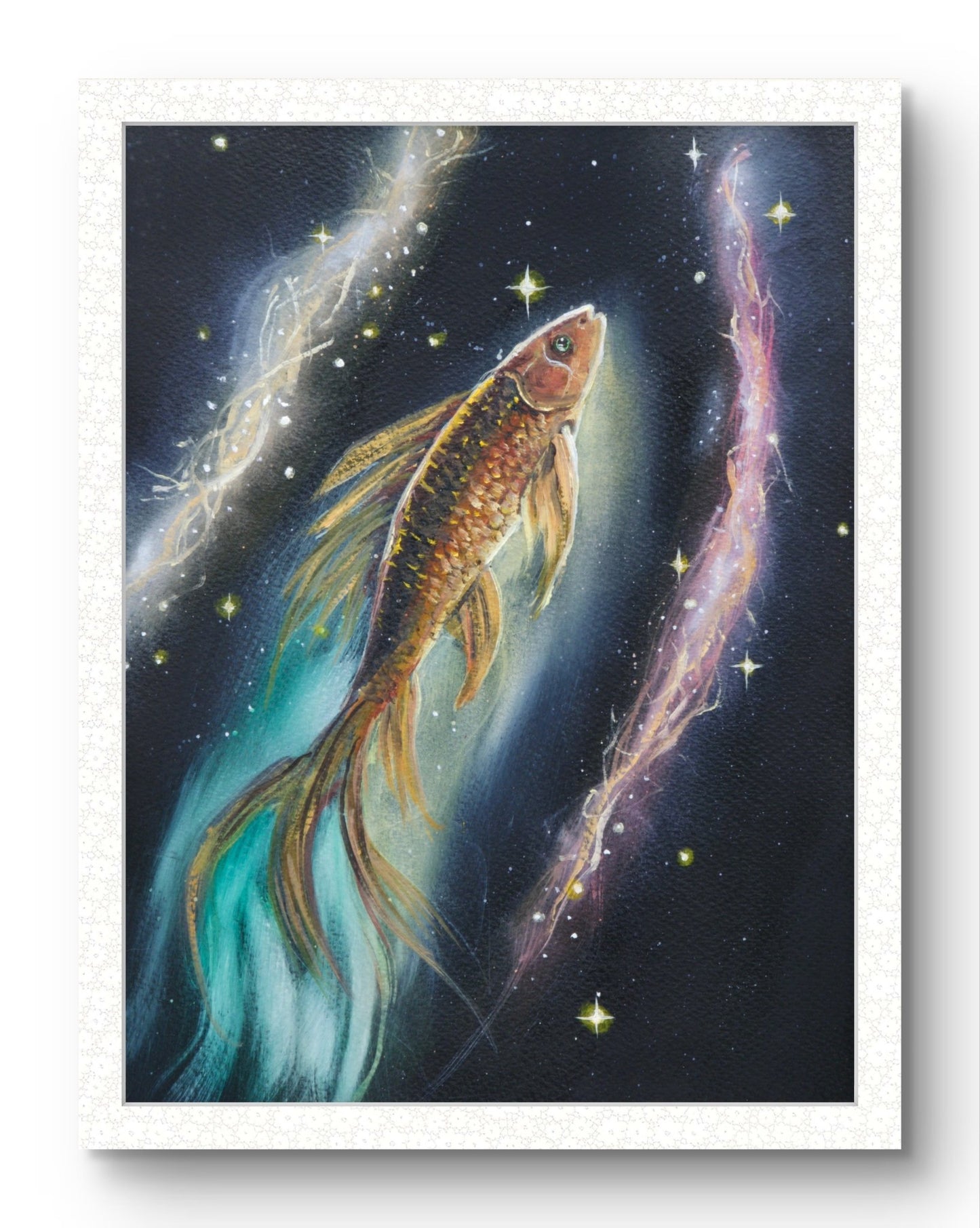 Animarii No.6: Koi — The One Who Becomes the Dragon · Fine Art Print - Rebecca Papillon
