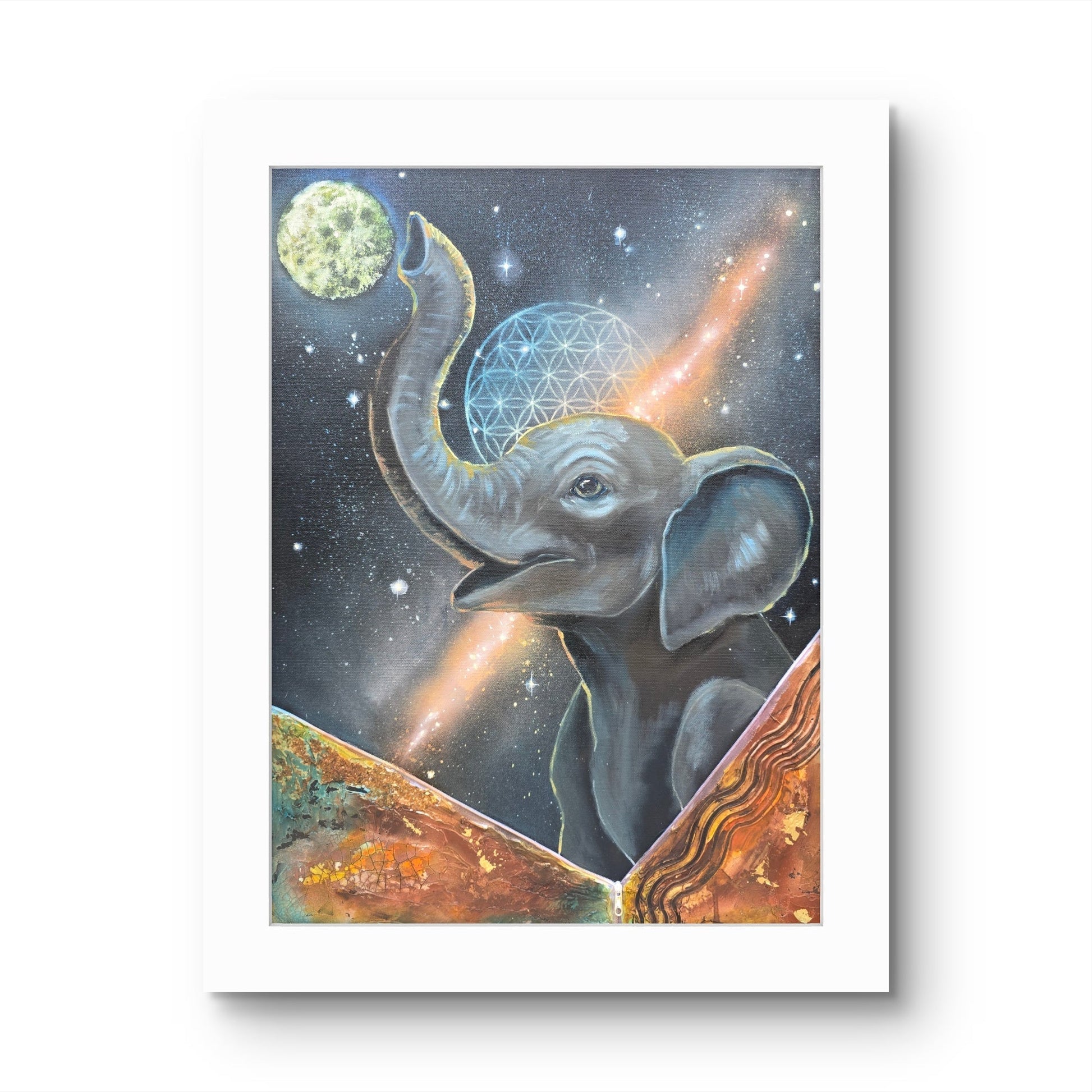 Animarii: Unzipped No.2 — The Elephant · Fine Art Print - Rebecca Papillon