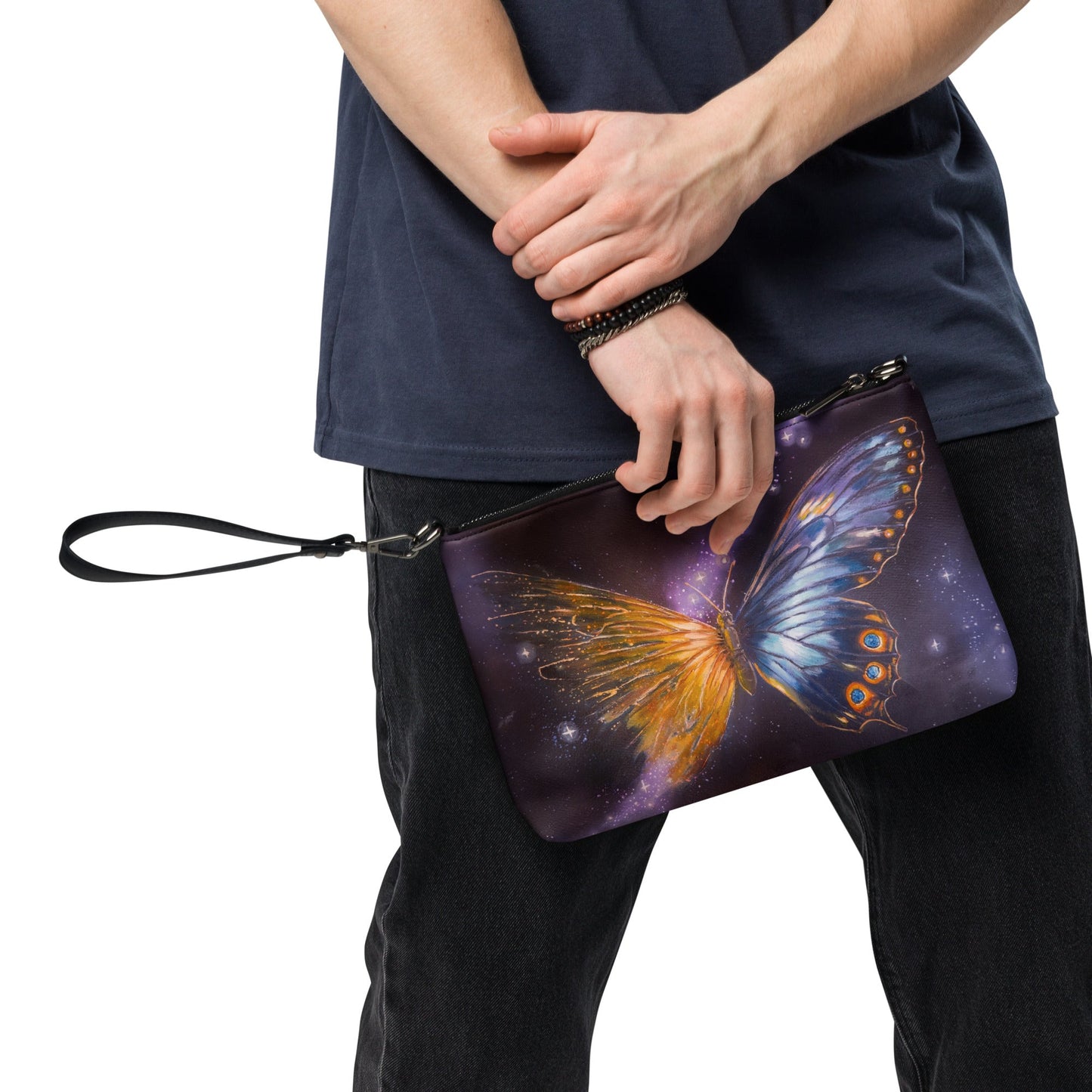 Double Sided Crossbody bag - Animarii Moth and Butterfly - Rebecca Papillon