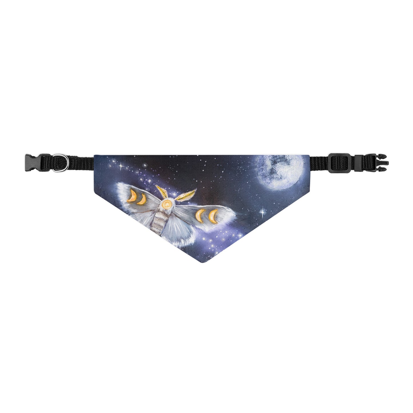 Pet bandana collar - Animarii Moth - Rebecca Papillon