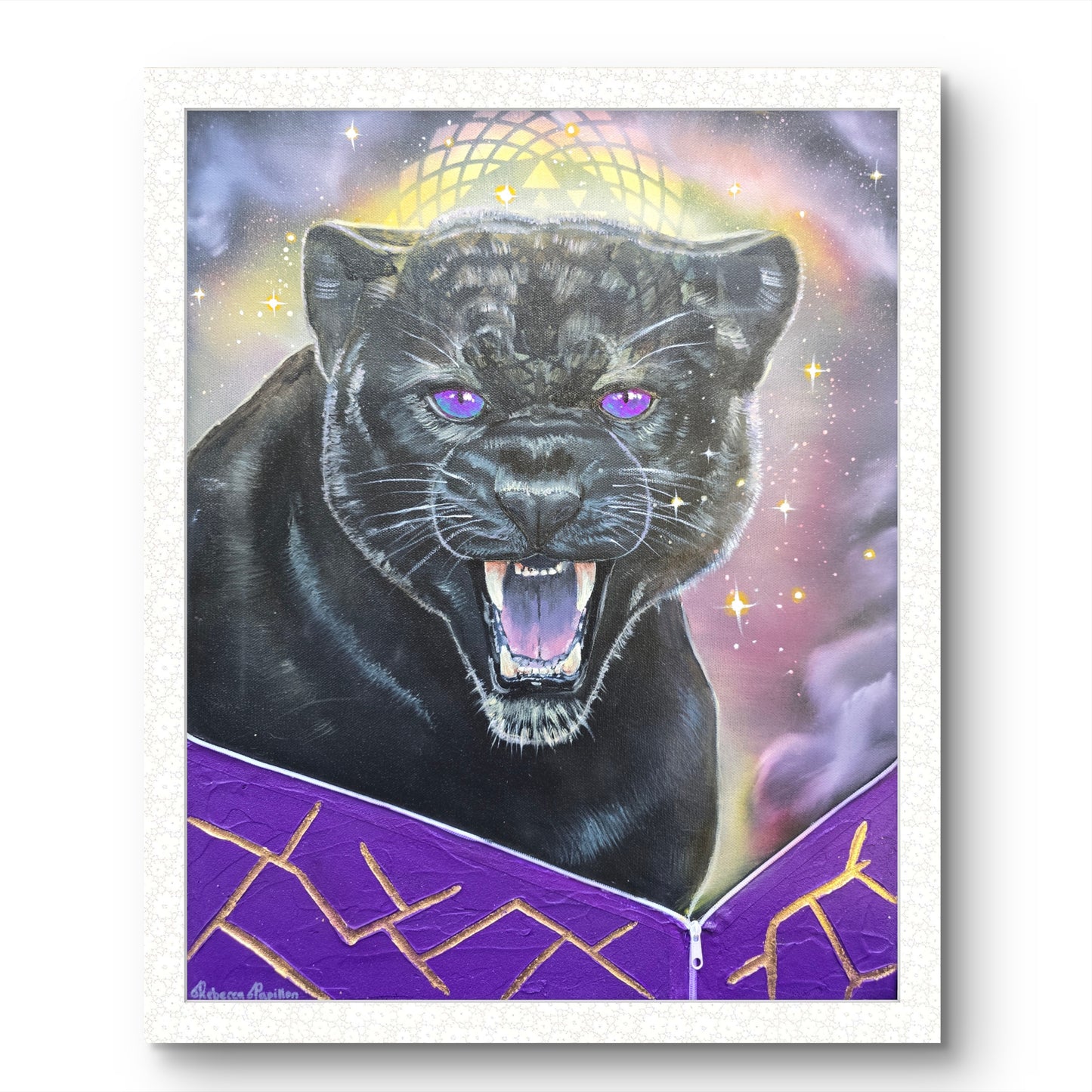 Animarii Unzipped No.10: The Panther — The One Who Was Built for the Dark · Fine Art Print