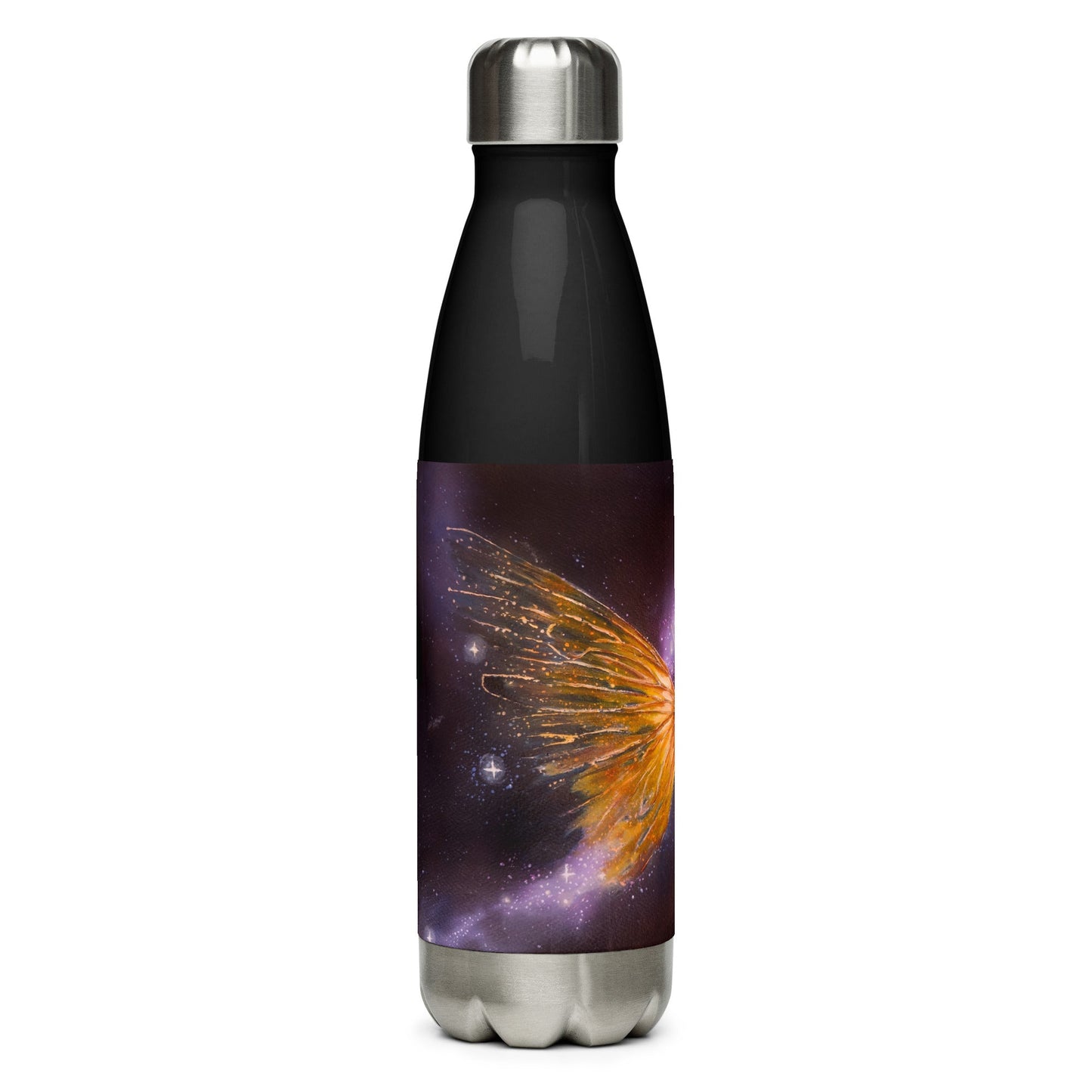 Stainless steel water bottle - Animarii Butterfly - Rebecca Papillon